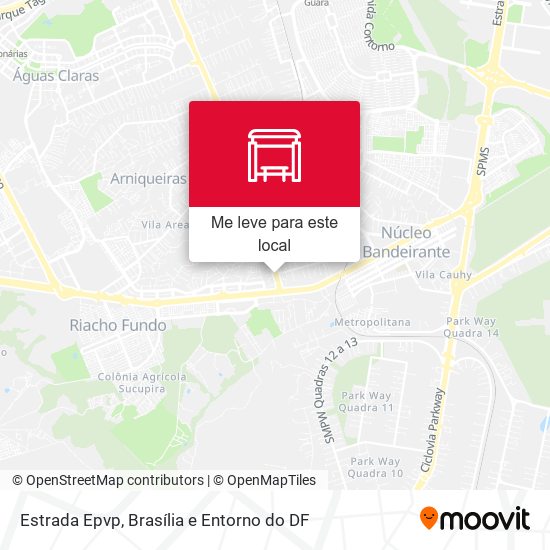 Estrada  Epvp mapa