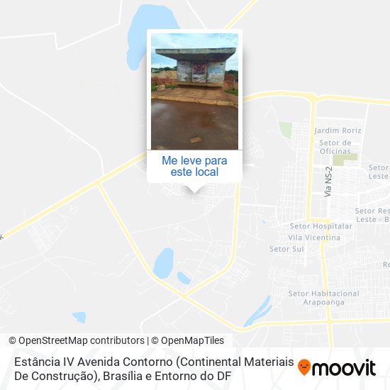 Estância IV  Avenida Contorno (Continental Materiais De Construção) mapa