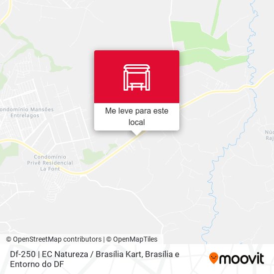 Df-250 | EC Natureza / Brasília Kart mapa