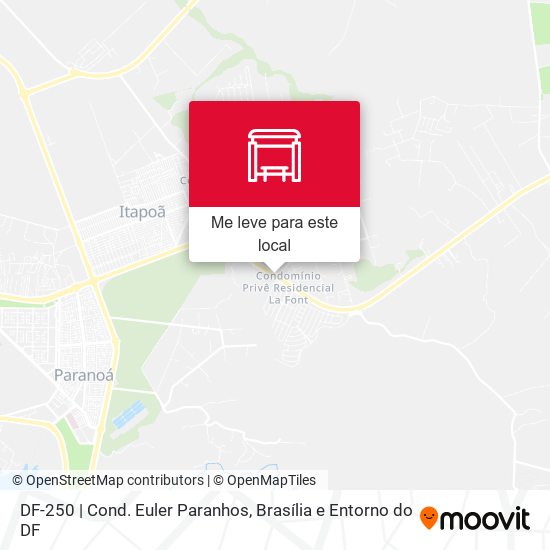 DF-250 | Cond. Euler Paranhos mapa