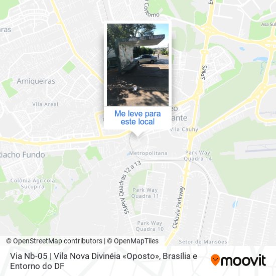 Via Nb-05 | Vila Nova Divinéia «Oposto» mapa