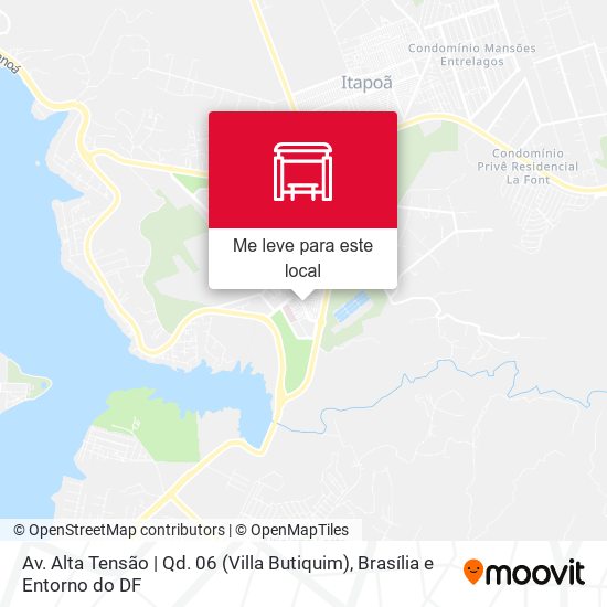 Av. Alta Tensão | Qd. 06 mapa