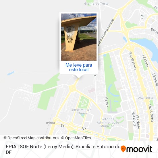 EPIA | SOF Norte (Leroy Merlin) mapa