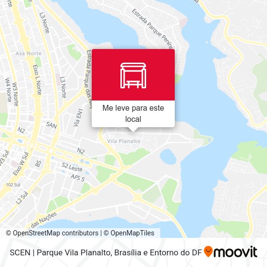 SCEN | Parque Vila Planalto mapa