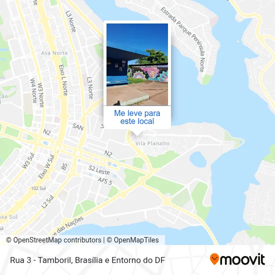 Rua 3 - Tamboril mapa