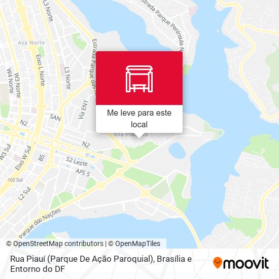 Rua Piauí (Parque De Ação Paroquial) mapa