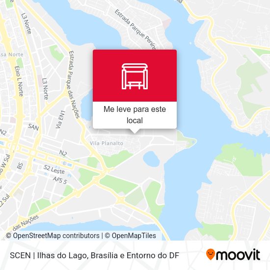 SCEN | Ilhas do Lago mapa