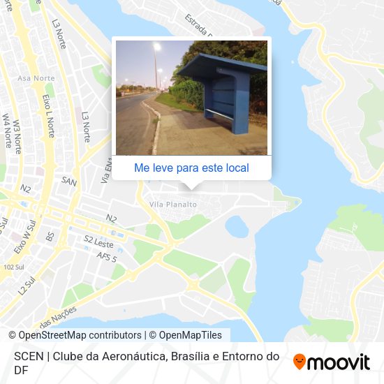 SCEN | Clube da Aeronáutica mapa