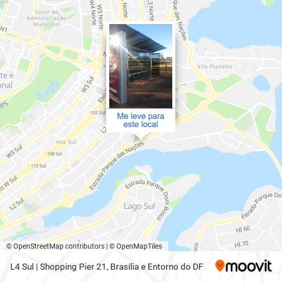 L4 Sul | Shopping Pier 21 mapa