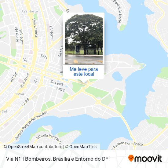 Via N1 | Bombeiros mapa