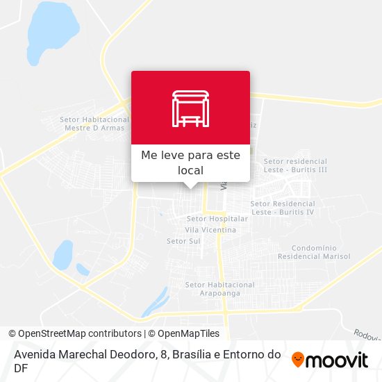 Avenida  Marechal Deodoro, 8 mapa