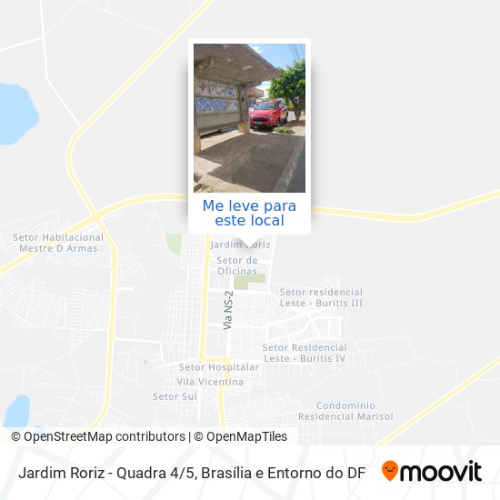 Jardim Roriz - Quadra 4/5 mapa