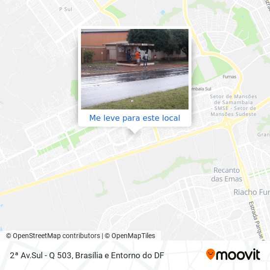 2ª Av.Sul - Q 503 mapa