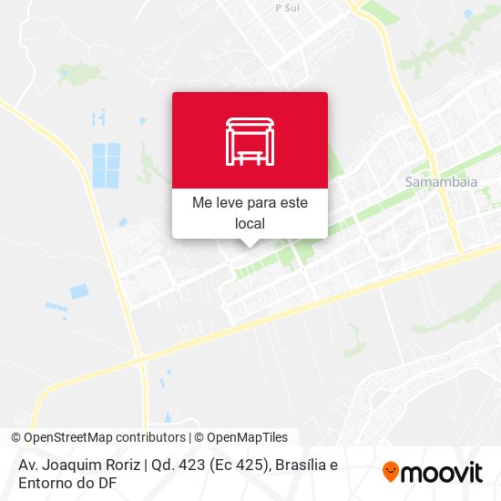 Av. Joaquim Roriz | Qd. 423 (Ec 425) mapa