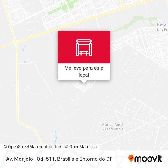 Av. Monjolo | Qd. 511 mapa