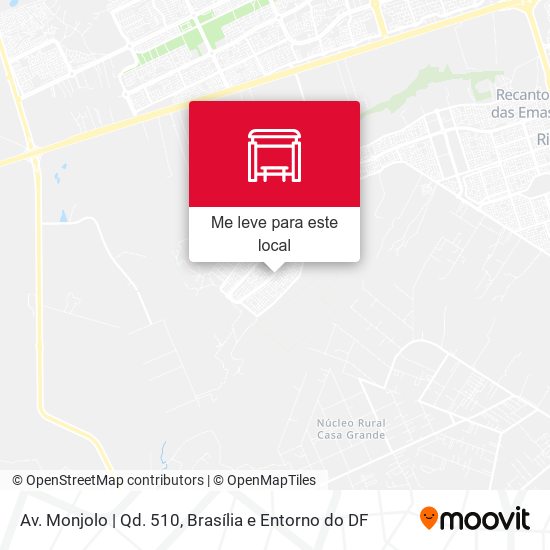 Av. Monjolo | Qd. 510 mapa