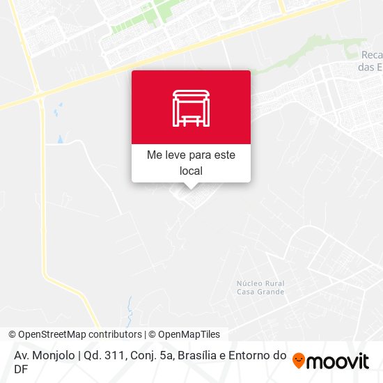 Av. Monjolo | Qd. 311, Conj. 5a mapa