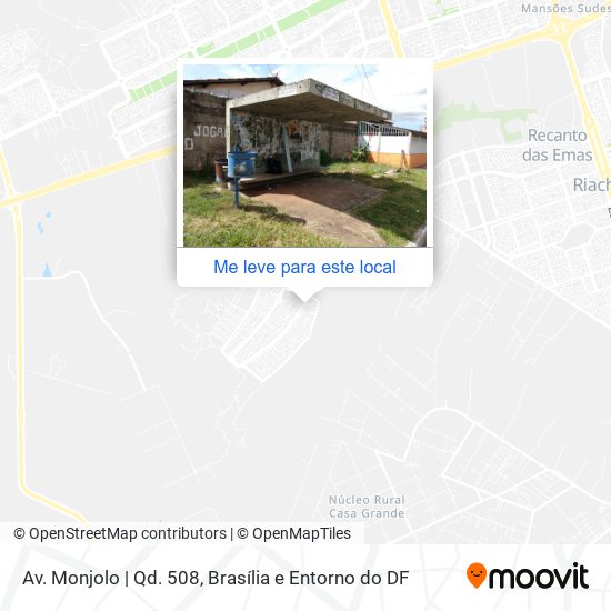 Av. Monjolo | Qd. 508 mapa