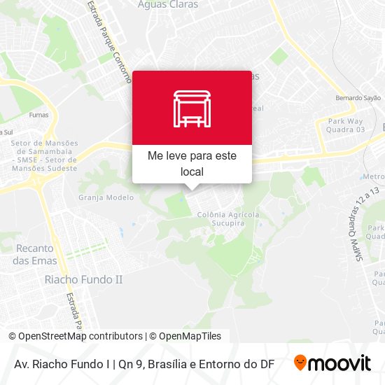 Av. Riacho Fundo I | Qn 9 mapa