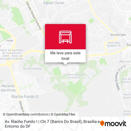 Av. Riacho Fundo I | Cln 7 (Banco Do Brasil) mapa