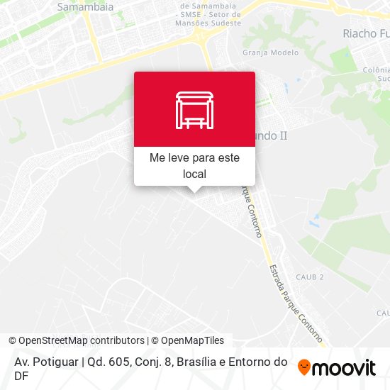 Av. Potiguar | Qd. 605, Conj. 8 mapa