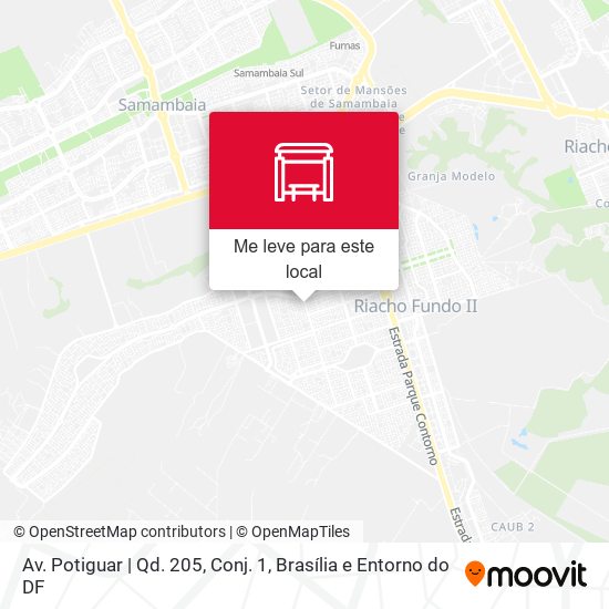 Av. Potiguar | Qd. 205, Conj. 1 mapa