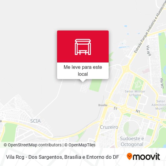 Vila Rcg -  Dos Sargentos mapa