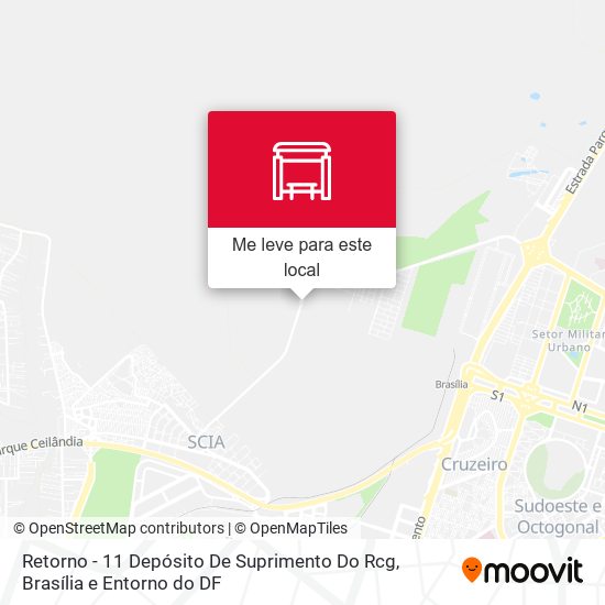 Retorno - 11 Depósito De Suprimento Do Rcg mapa