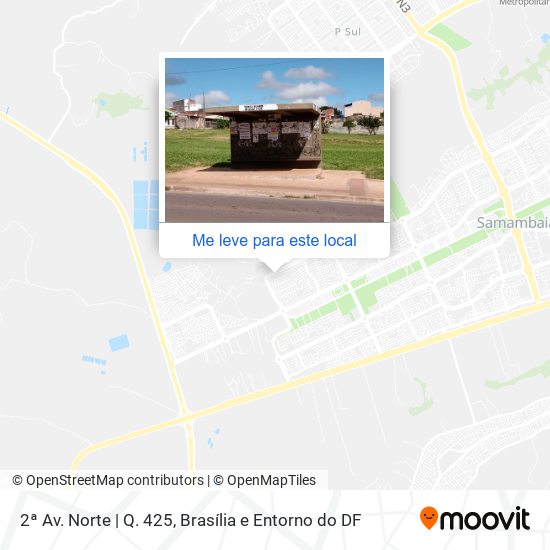 2ª Av. Norte | Q. 425 mapa