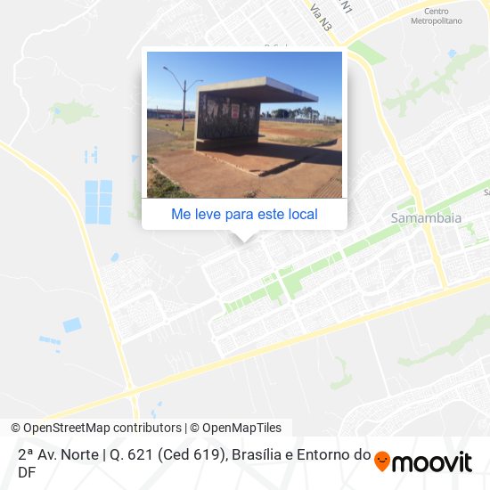 2ª Av. Norte | Q. 621 (Ced 619) mapa