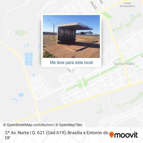 2ª Av. Norte | Q. 621 (Ced 619) mapa