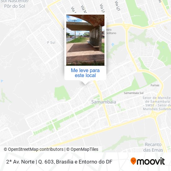 2ª Av. Norte | Q. 603 mapa