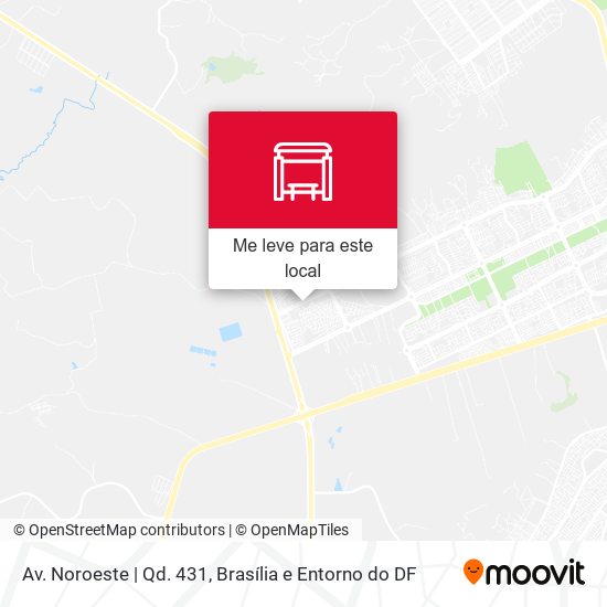 Av. Noroeste | Qd. 431 mapa