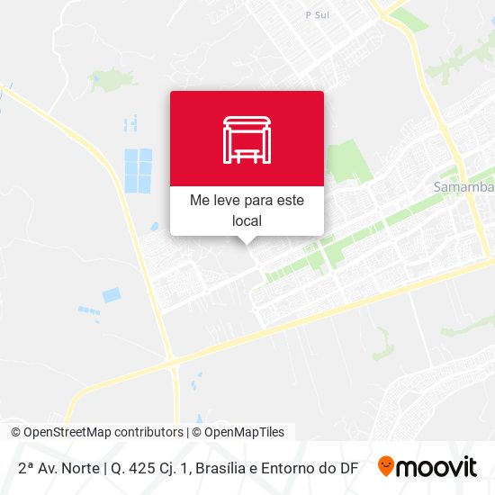 2ª Av. Norte | Q. 425 Cj. 1 mapa