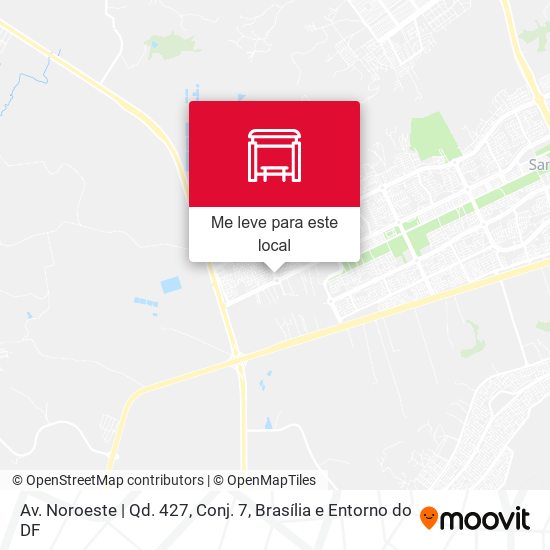 Av. Noroeste | Qd. 427, Conj. 7 mapa