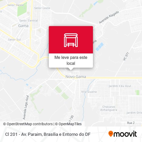 Cl 201 - Av. Paraim mapa