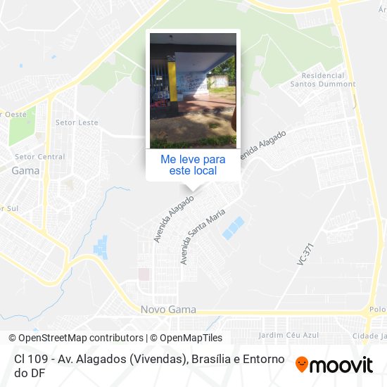 Cl 109 - Av. Alagados (Vivendas) mapa