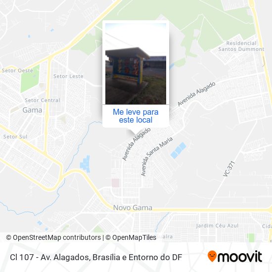 Cl 107 - Av. Alagados mapa