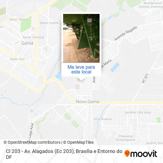 Cl 203 - Av. Alagados (Ec 203) mapa