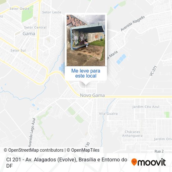 Cl 201 - Av. Alagados (Evolve) mapa