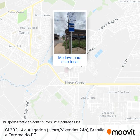 Cl 202 - Av. Alagados (Hrsm / Vivendas 24h) mapa