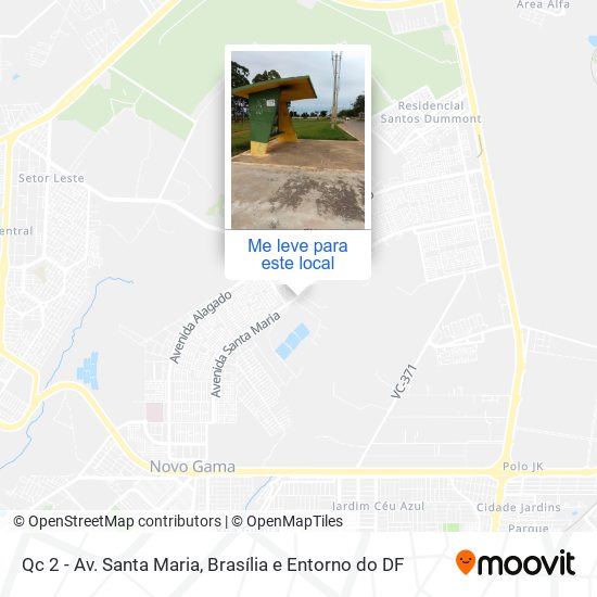 Qc 2 - Av. Santa Maria mapa