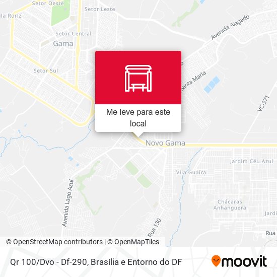 Qr 100/Dvo - Df-290 mapa