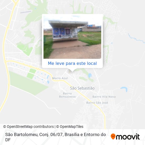 São Bartolomeu, Conj. 06/07 mapa