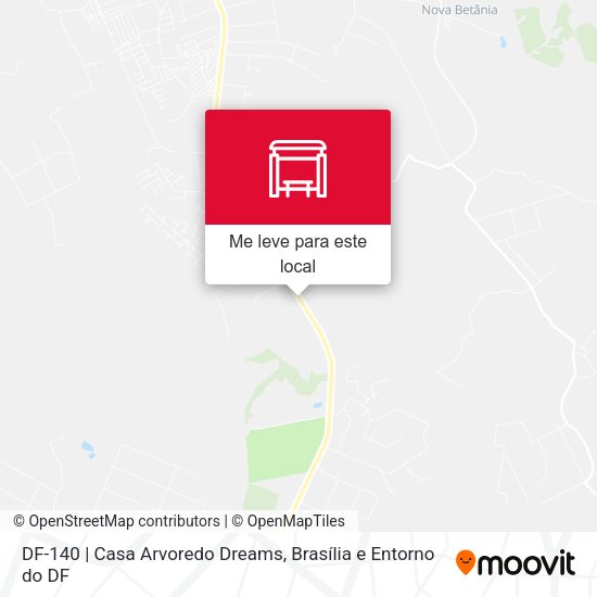DF-140 | Casa Arvoredo Dreams mapa