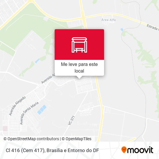 Cl 416 (Cem 417) mapa