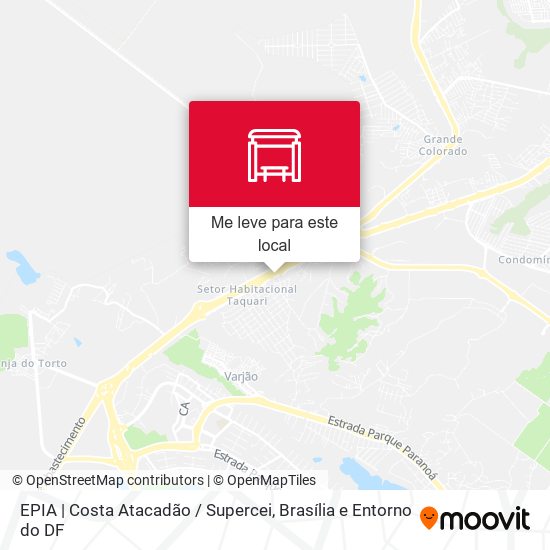 EPIA | Costa Atacadão / Supercei mapa