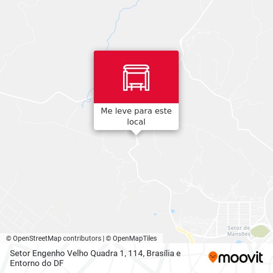 Setor Engenho Velho Quadra 1, 114 mapa