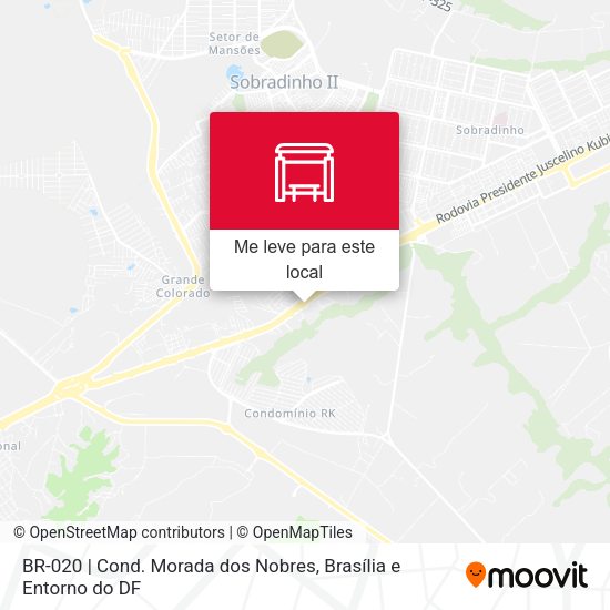 BR-020 | Cond. Morada dos Nobres mapa