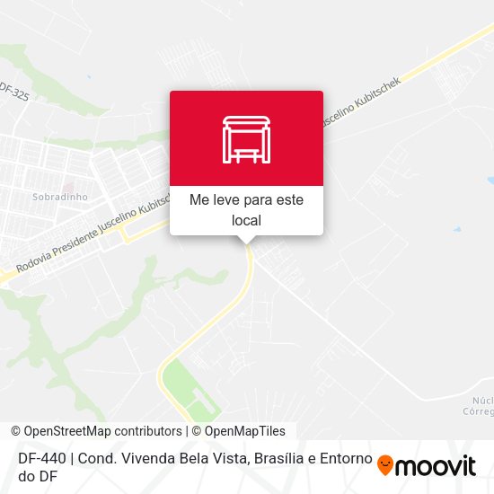 DF-440 | Cond. Vivenda Bela Vista mapa